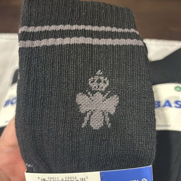 NIP New Bombas Lot of 6 Pair Black Half Calf Gray Crew Socks Size XL - Picture 3 of 5
